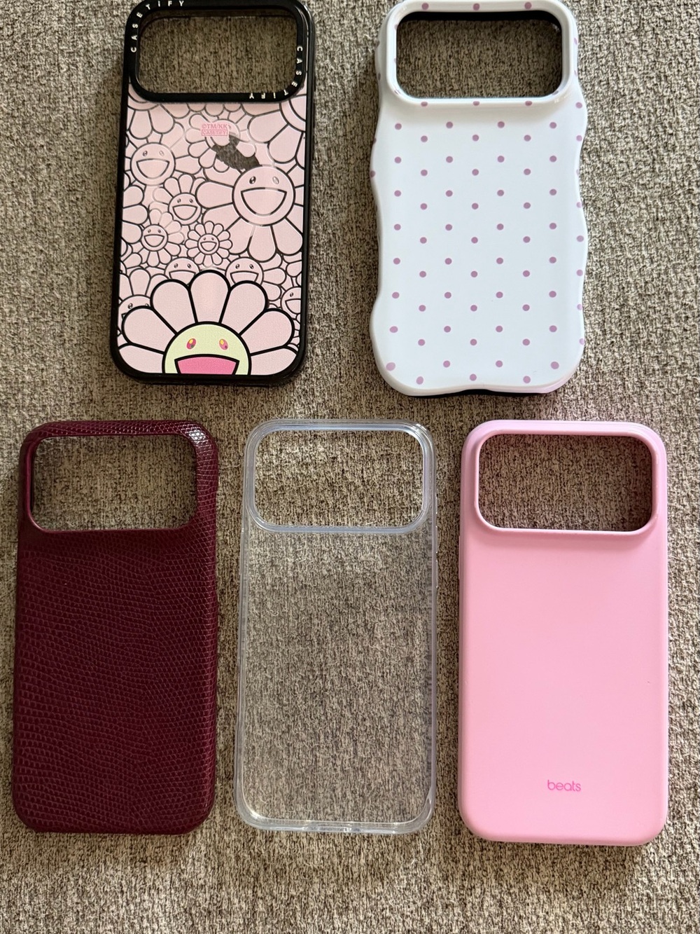 Pink Protective Phone Case - Slim Silicone Cover